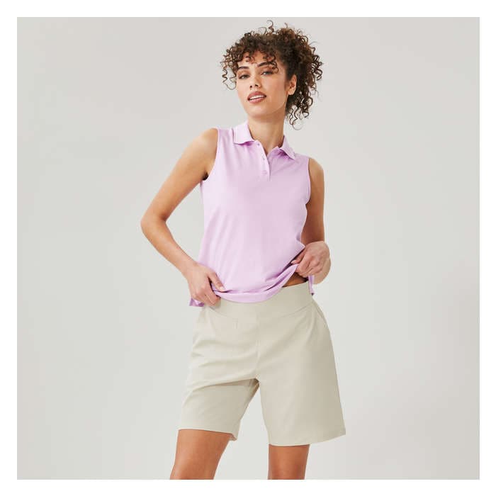 Women's Active Four-Way Stretch Short - Light Sand